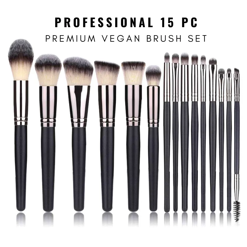 PROFESSIONAL 15PC BRUSH SET