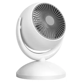 Quiet Electric Desk Fan - 4 Speeds, 360° Tilt Head - Ideal for Home, Office, Bedroom