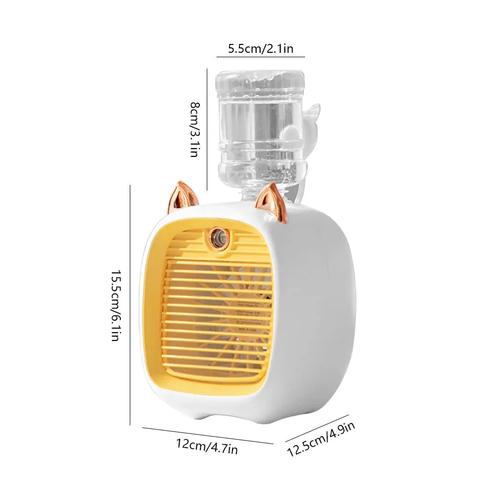 RefreshMax Desk Misting Fan