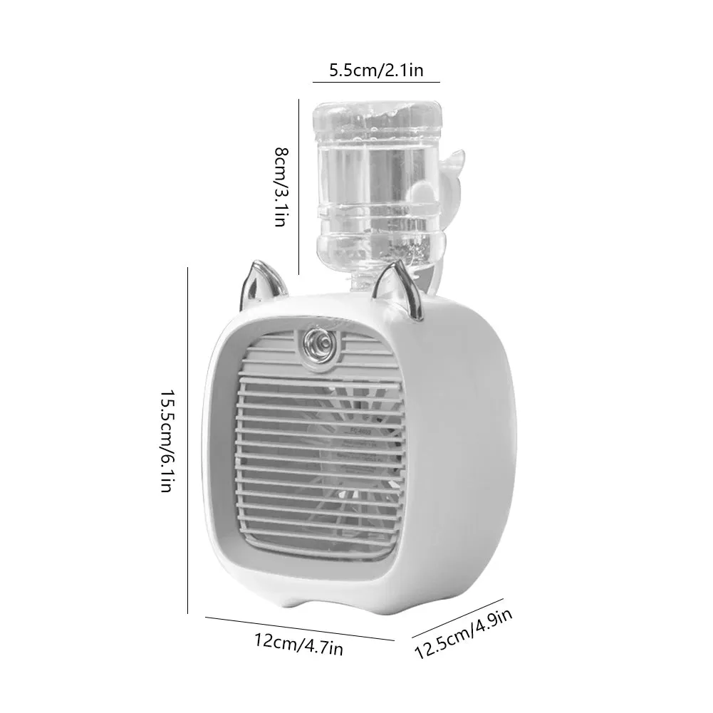 RefreshMax Desk Misting Fan