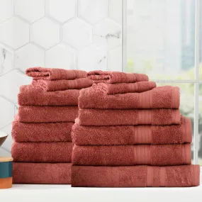 Renee Taylor Stella 14 Piece Brick Towel Pack