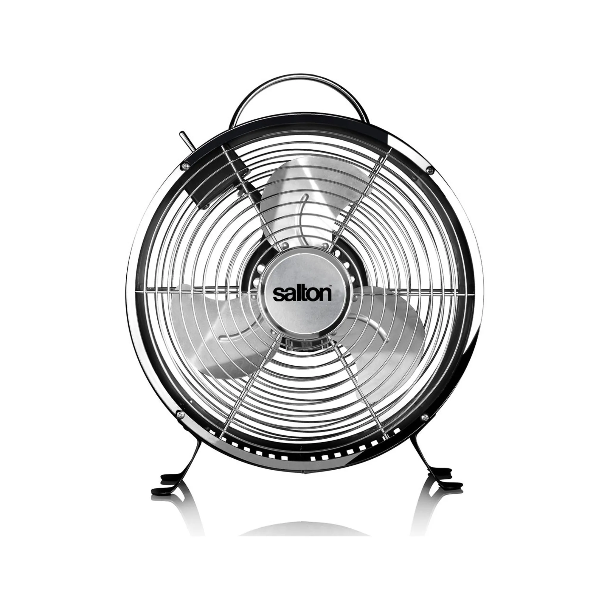 Salton 20cm Retro Fan Black