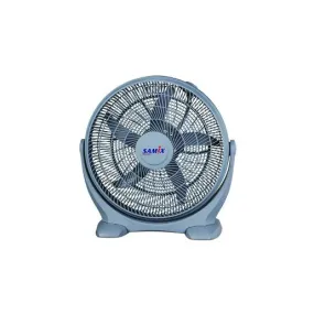 Samix Floor Fan 14 3 Speeds 5 Blades W/ Rotating Swing For Air Distribution