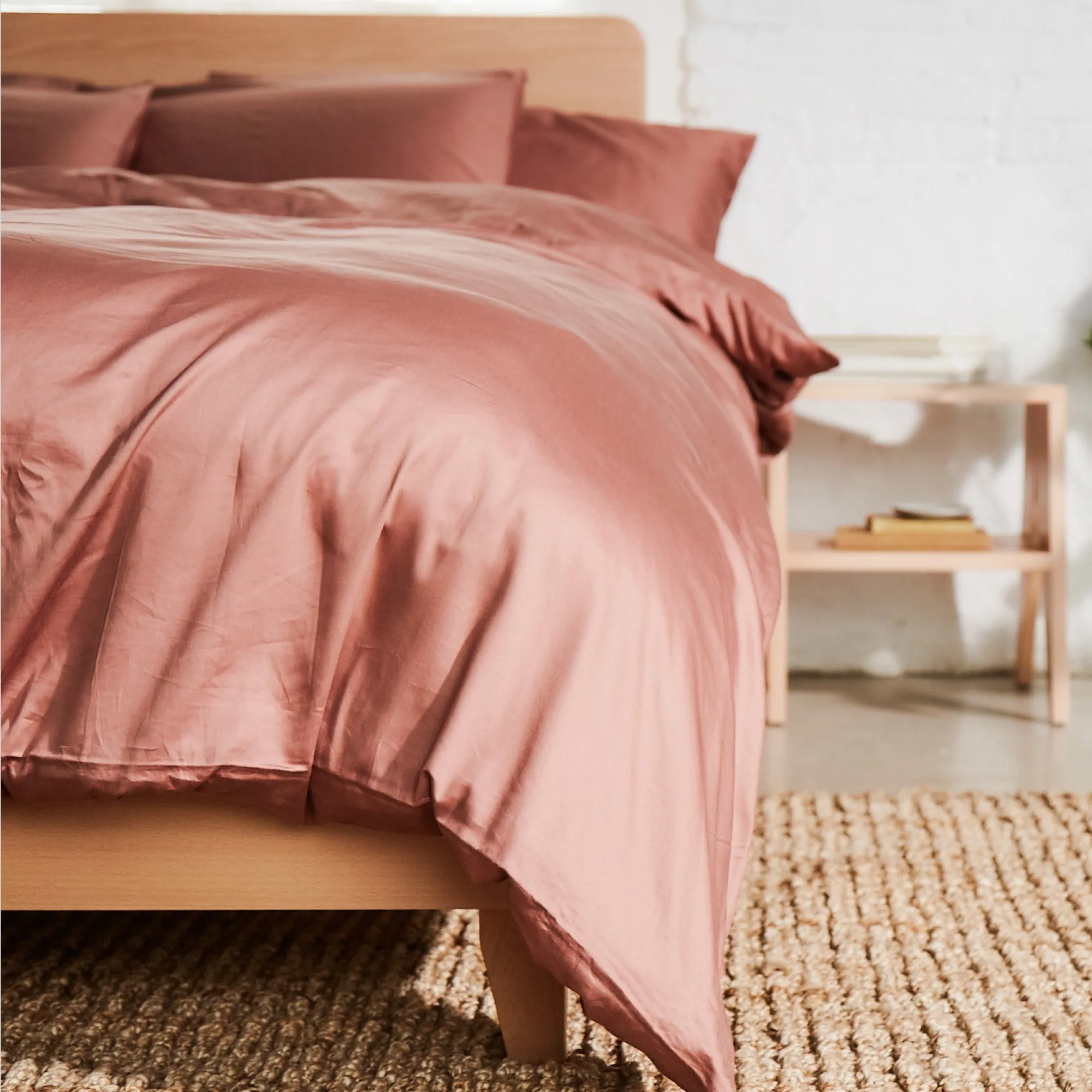 Sateen Organic Cotton Duvet Cover 300TC