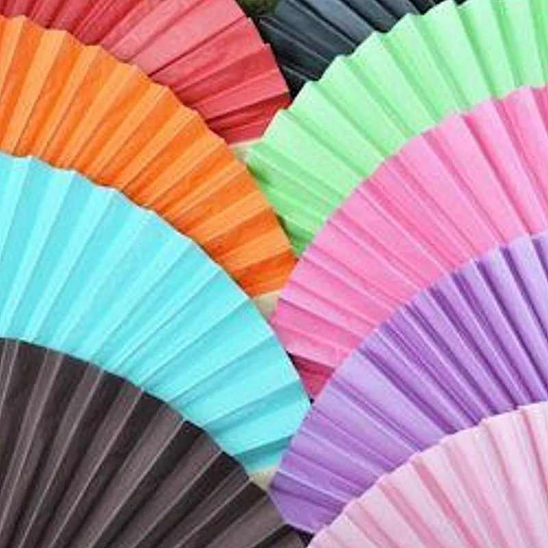 Shoppy Wedding Coloured Fans