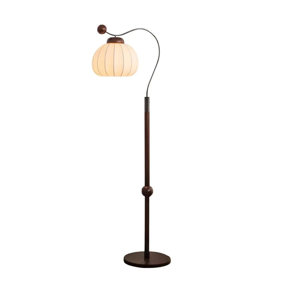 Silk Globe Floor Lamp