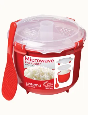 SISTEMA Microwave Rice Steamer 2.6L