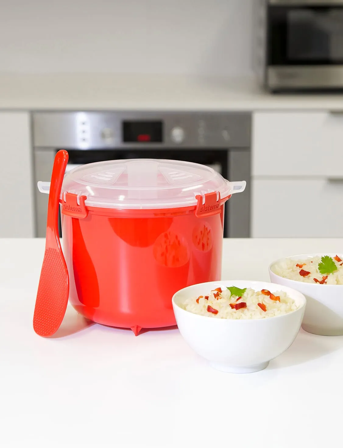 SISTEMA Microwave Rice Steamer 2.6L