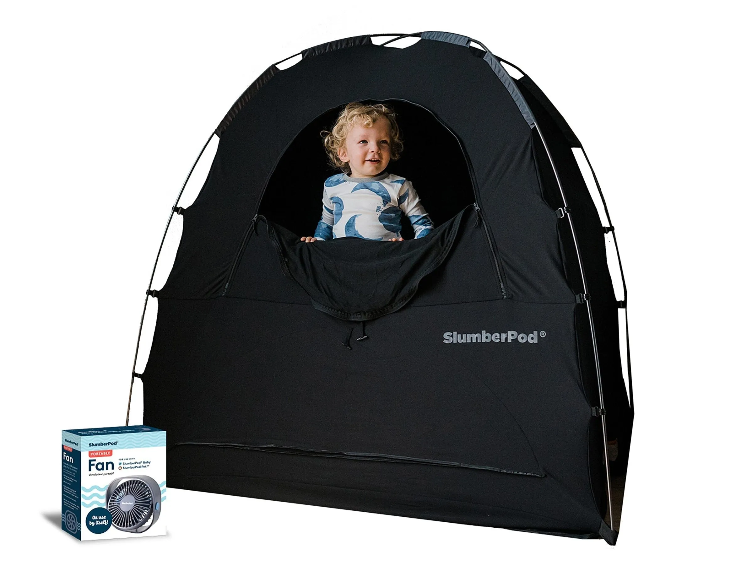 SlumberPod 3 Playard Privacy Cover and Fan Bundle