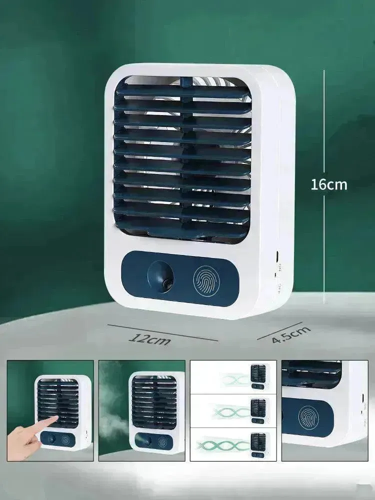 Small Air Conditioner Spray Cooling Small Fan Portable Portable Small Mini Fan