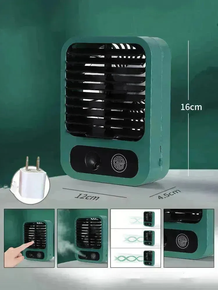 Small Air Conditioner Spray Cooling Small Fan Portable Portable Small Mini Fan