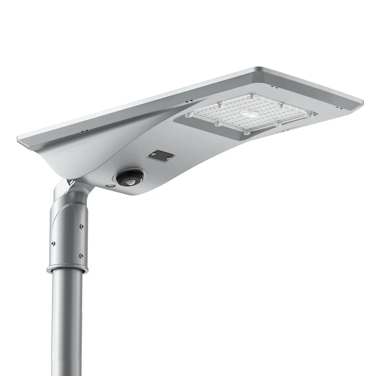 Solar LED Area Light - 30W - 6,000 Lumen - All-In-One Design