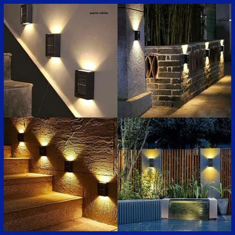 Solar-Powered LED Wall Light for Effortless Outdoor Ambiance!