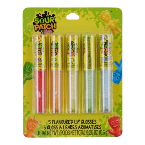 Sour Patch Lip Gloss Wands, 5-Pack