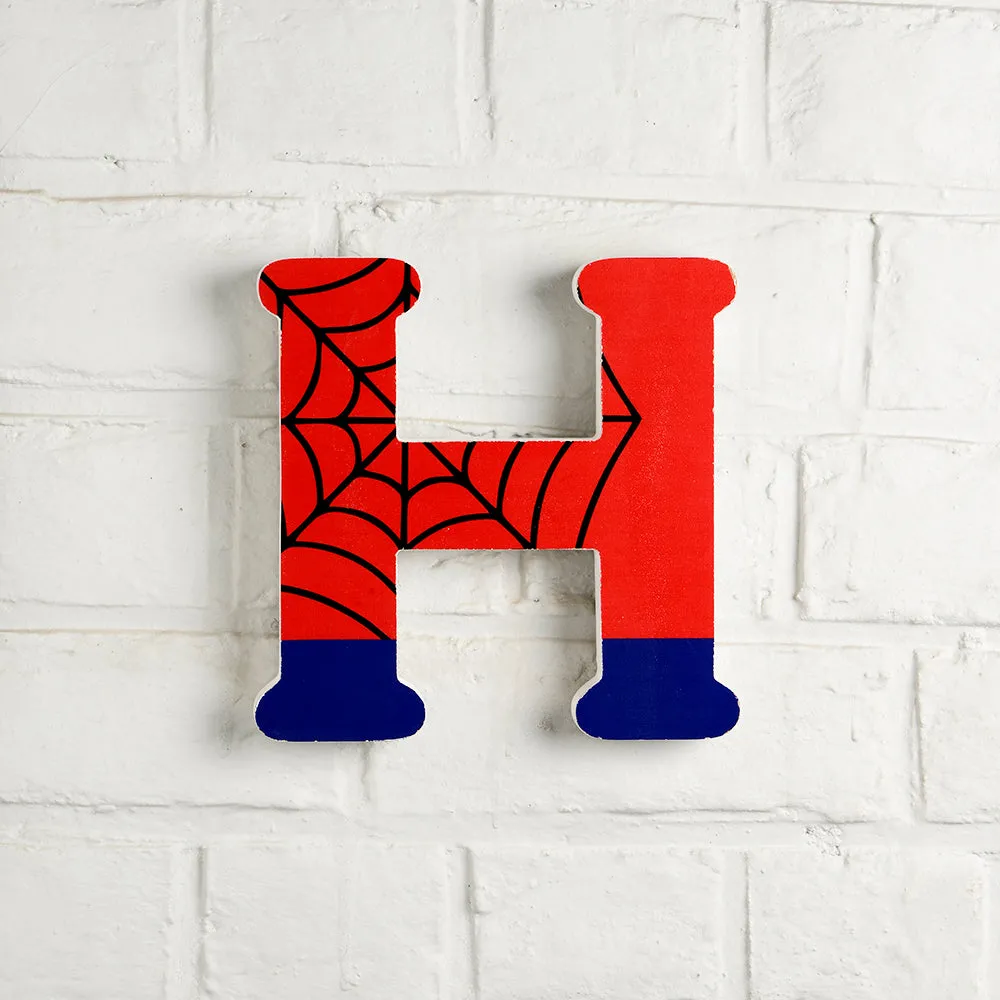 Spiderman H Letter