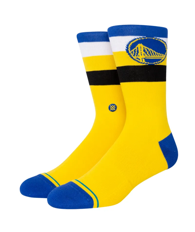 Stance Men's NBA Golden State Warriors ST Crew Socks