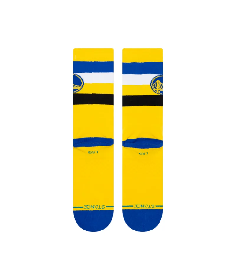 Stance Men's NBA Golden State Warriors ST Crew Socks