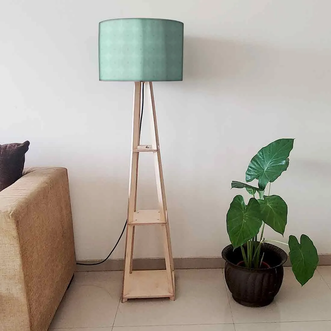 Standing Lamps For Living Room  -   Green Flower