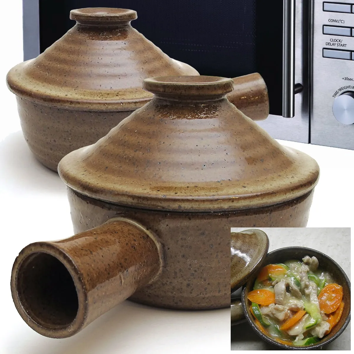 Stoneware Micro Cooker