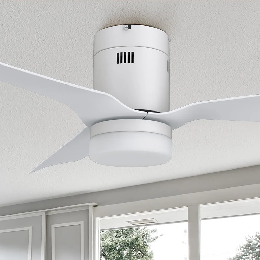 Striver Low Profile Smart Fan with LED light and Remote 52 Inch