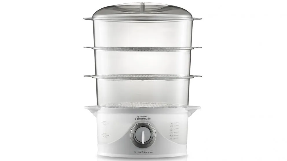 Sunbeam VitaSteam Deluxe 3 Tier Food Steamer