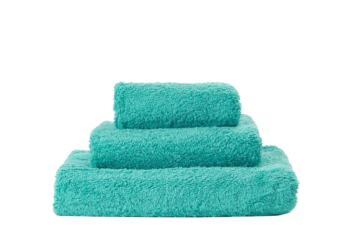 Super Pile Lagoon Towels by Abyss and Habidecor