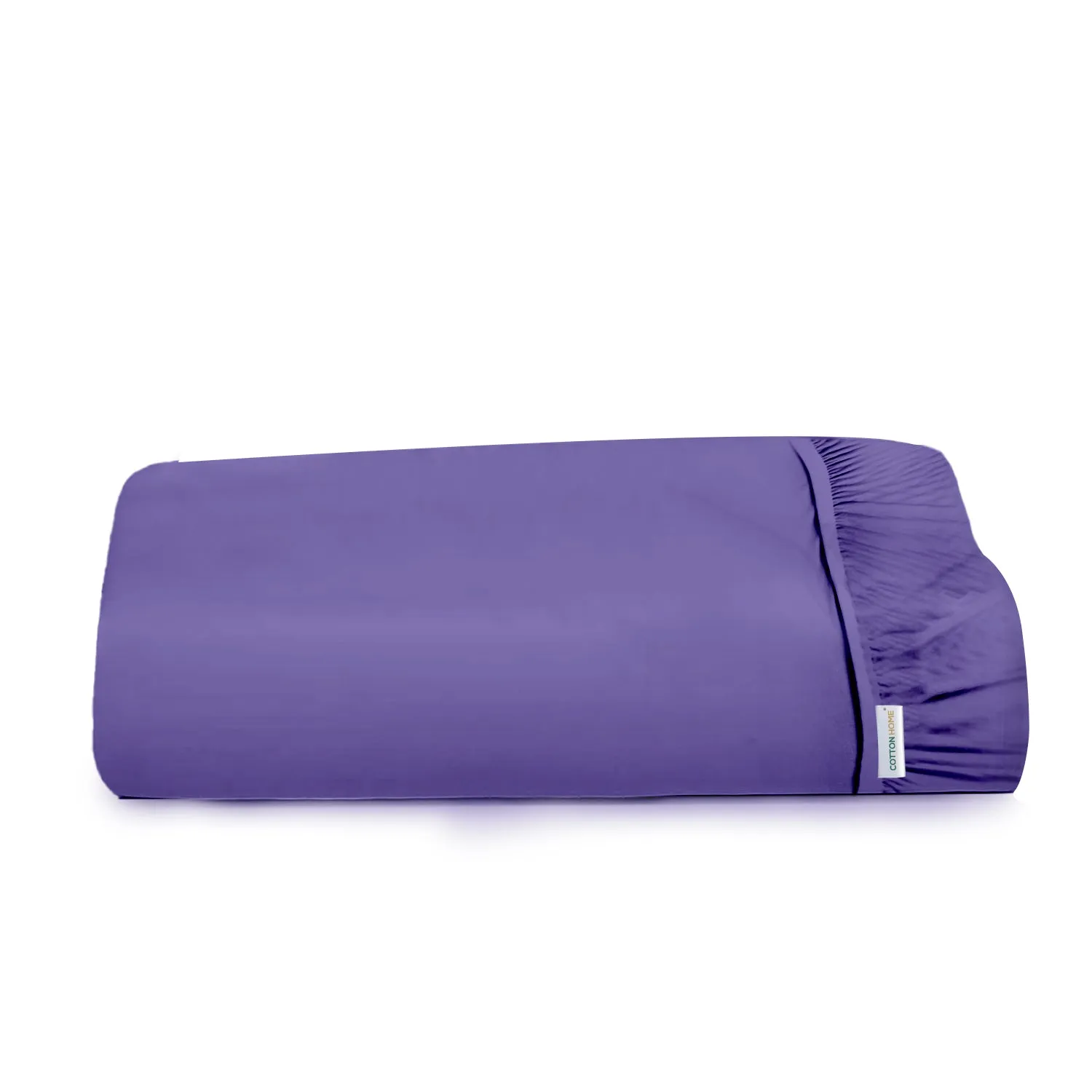 Super Soft fitted sheet 90x200 20 CM - Purple