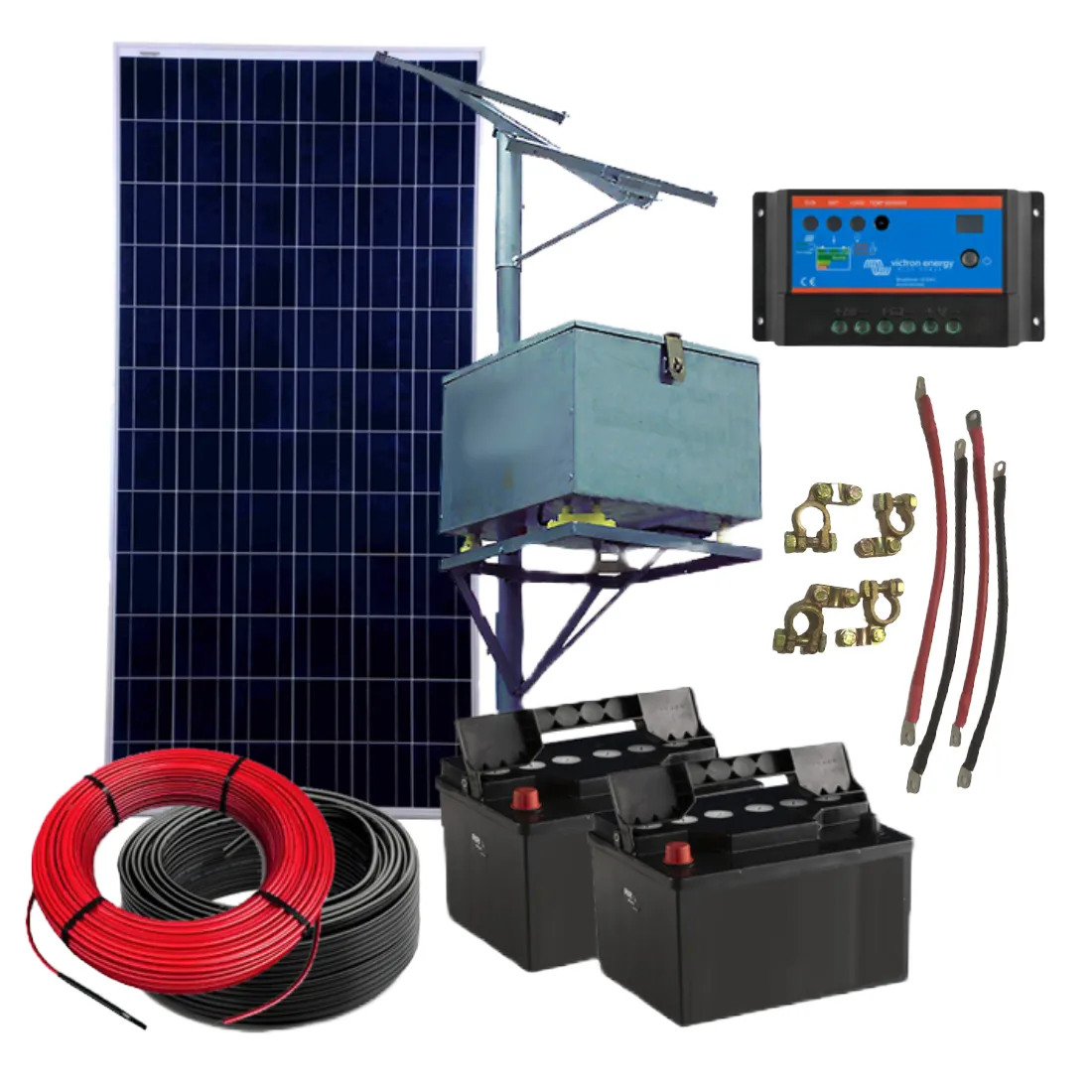 Sustainable 24V Solar Powered Gate System