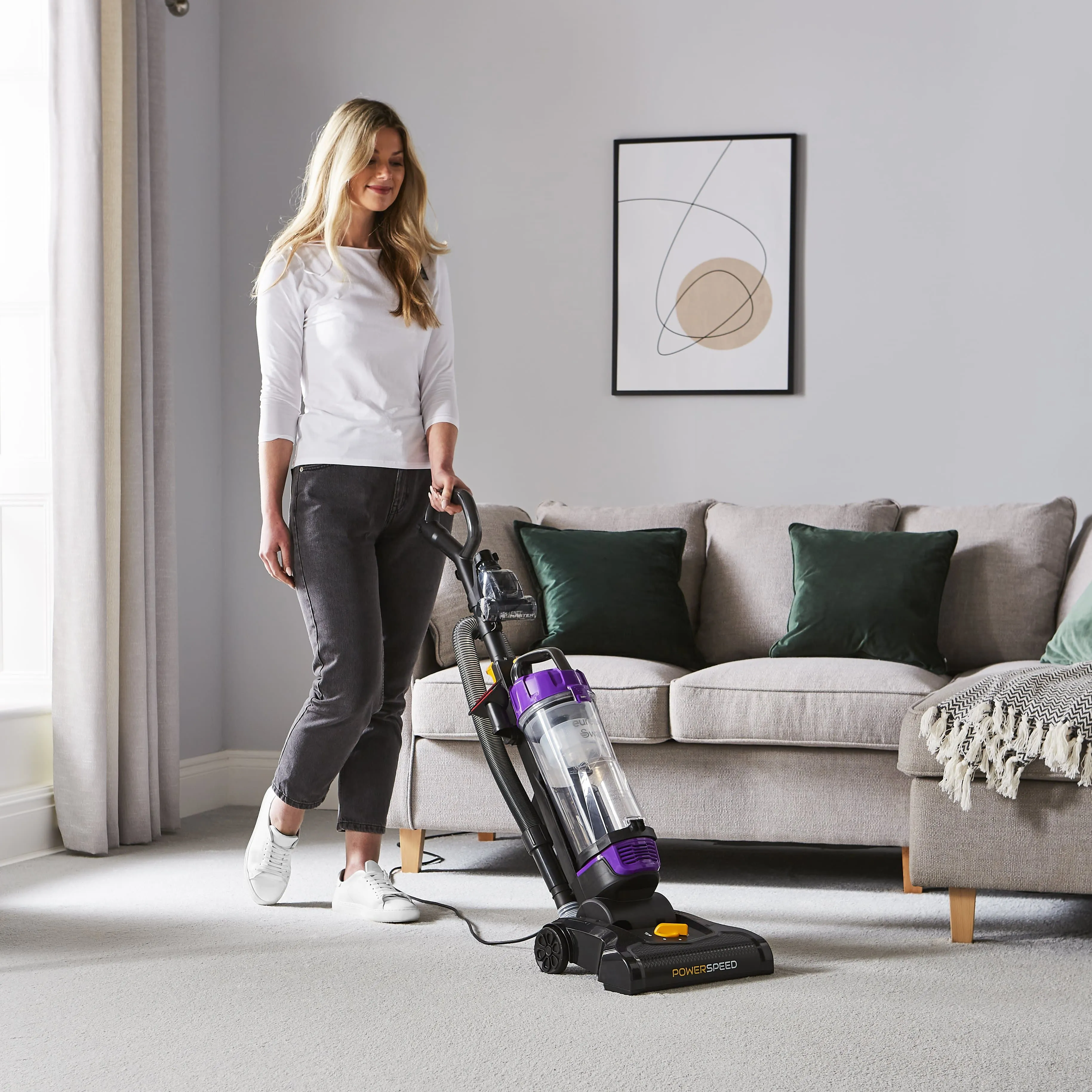 Swan Powerspeed Upright Pet Extend Vacuum