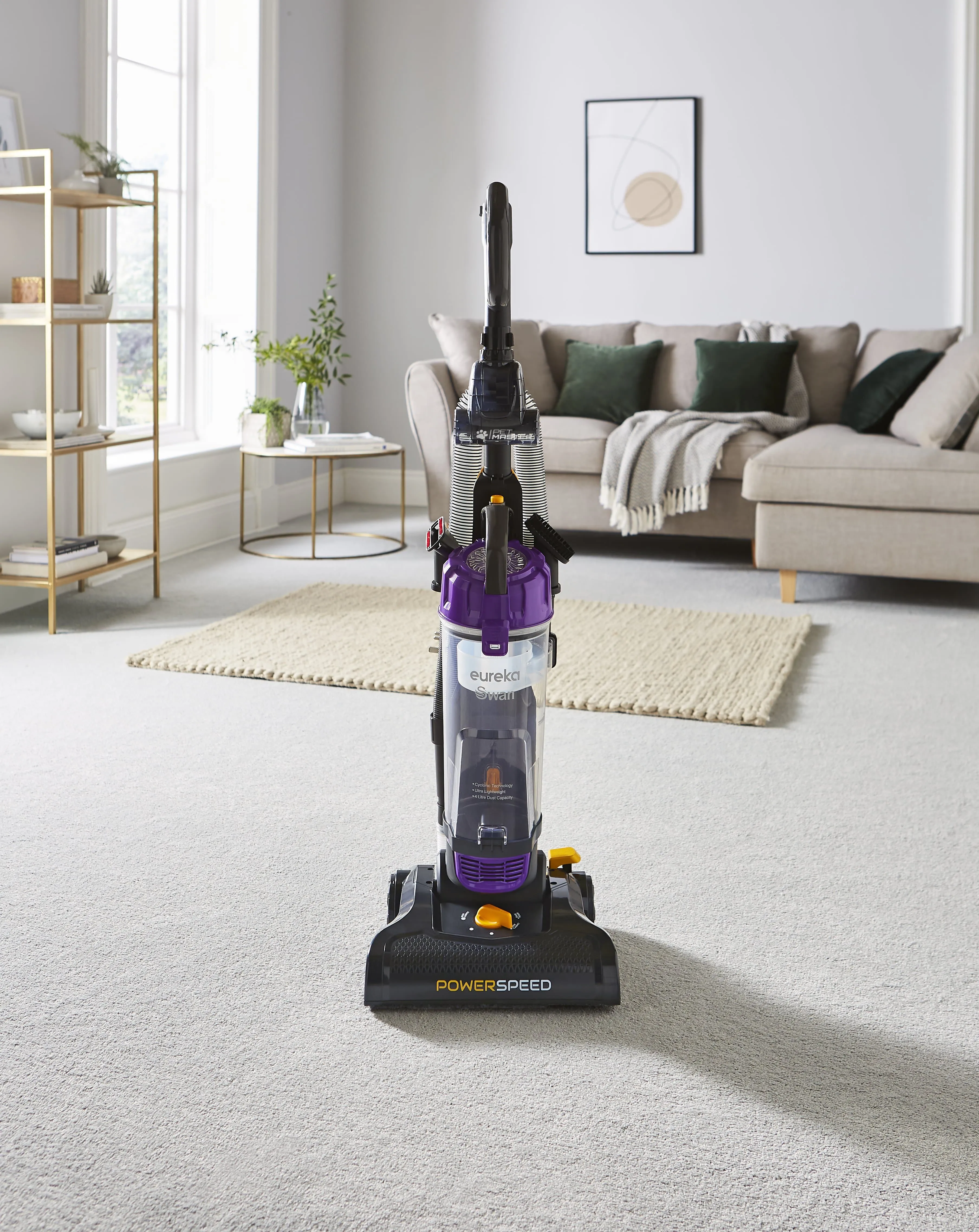 Swan Powerspeed Upright Pet Extend Vacuum