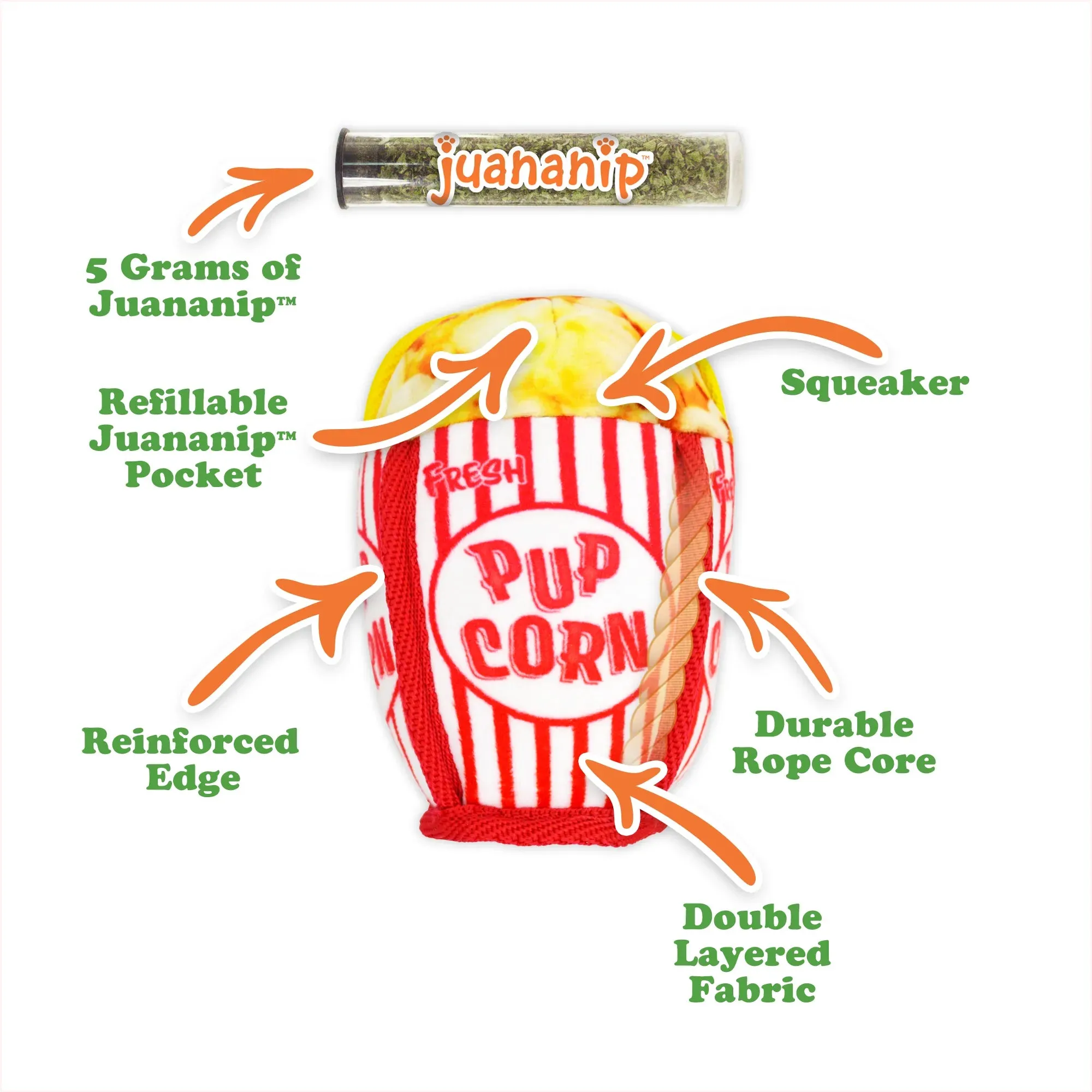 Tuffer Chewer Mini Game Day Duo Bundle - Pupcorn