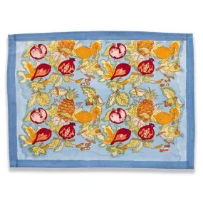 Tutti Frutti Placemats Blue & Red, Set of 6