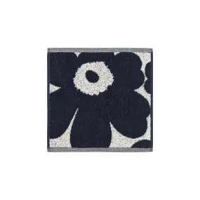 Unikko Washcloth - Dark Blue