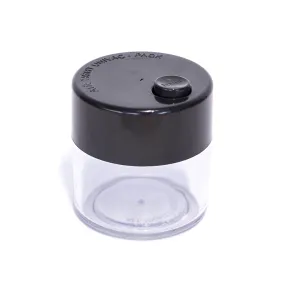 Univac Plastic Vacuum Seal Canister - Black and Clear