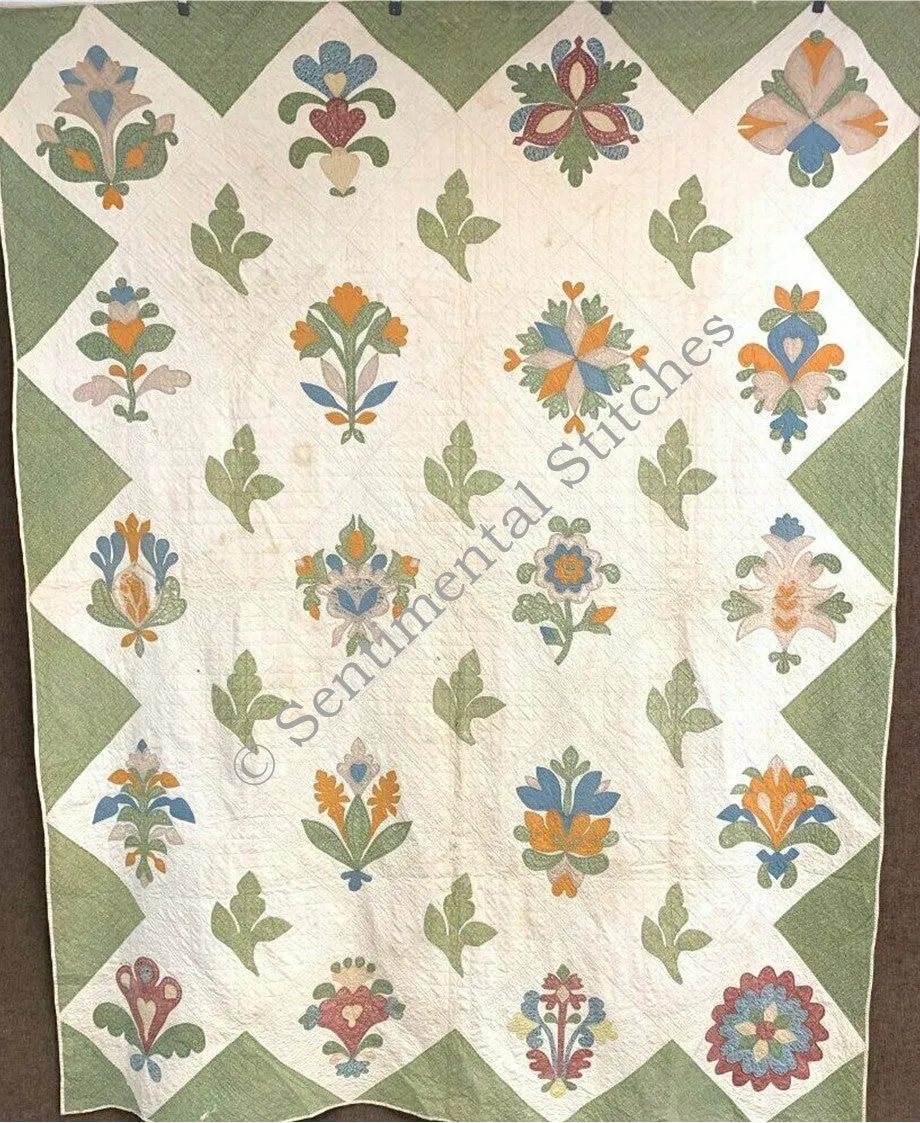 Uptown Applique Block of the Month - Complete Pattern