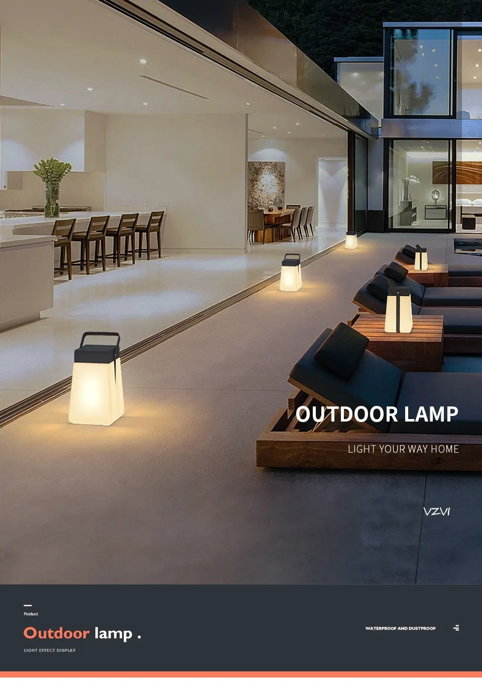 VZ Jayoo - Waterproof Outdoor Landscape Lawn Lamp