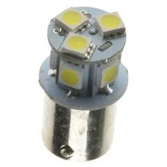 Warm White Mini LED Bayonet Bulb - BA15D SBC 10-30V