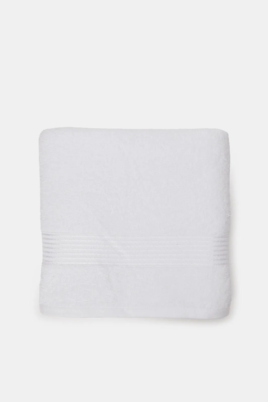 White Soft Cotton Beach Towel