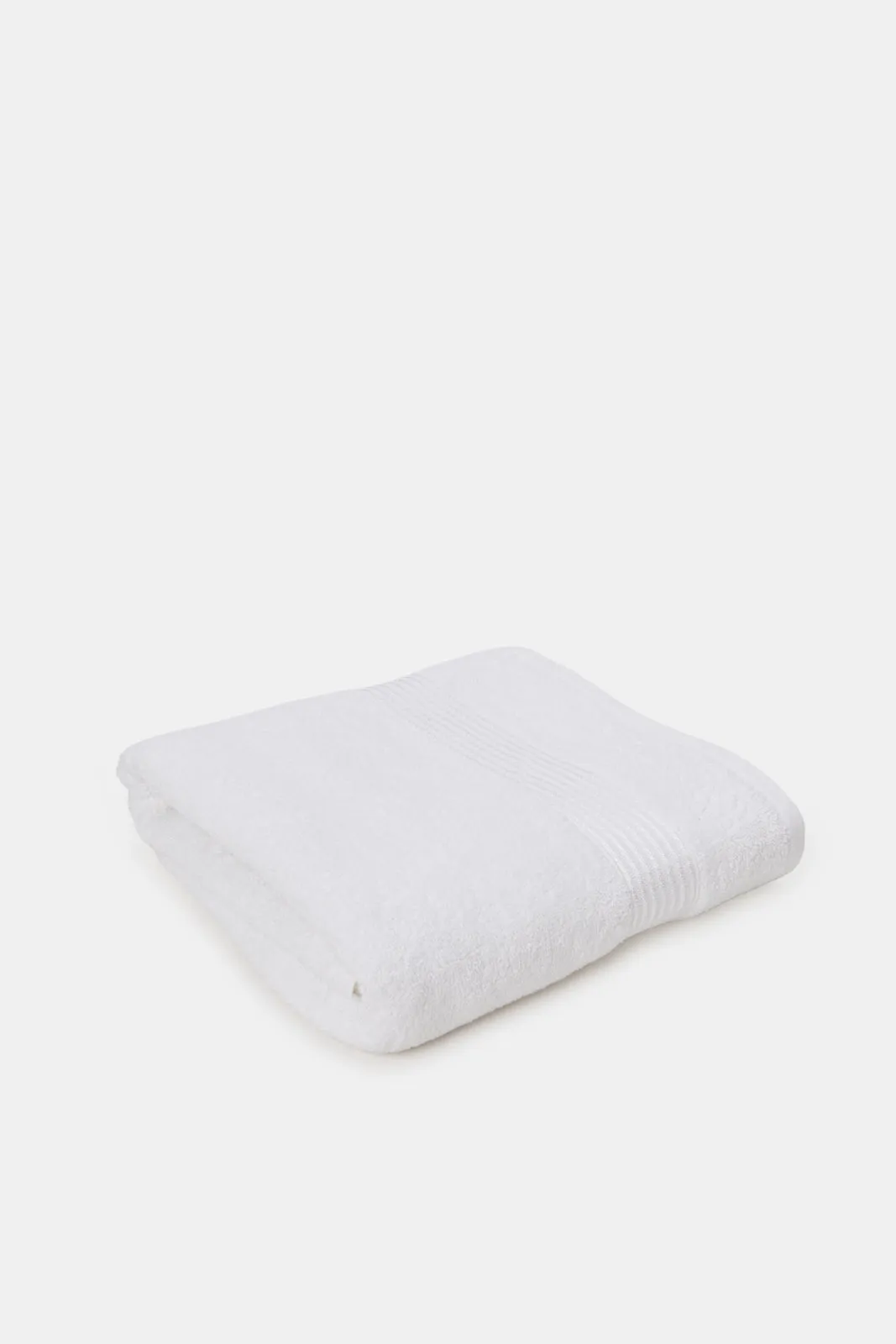 White Soft Cotton Beach Towel