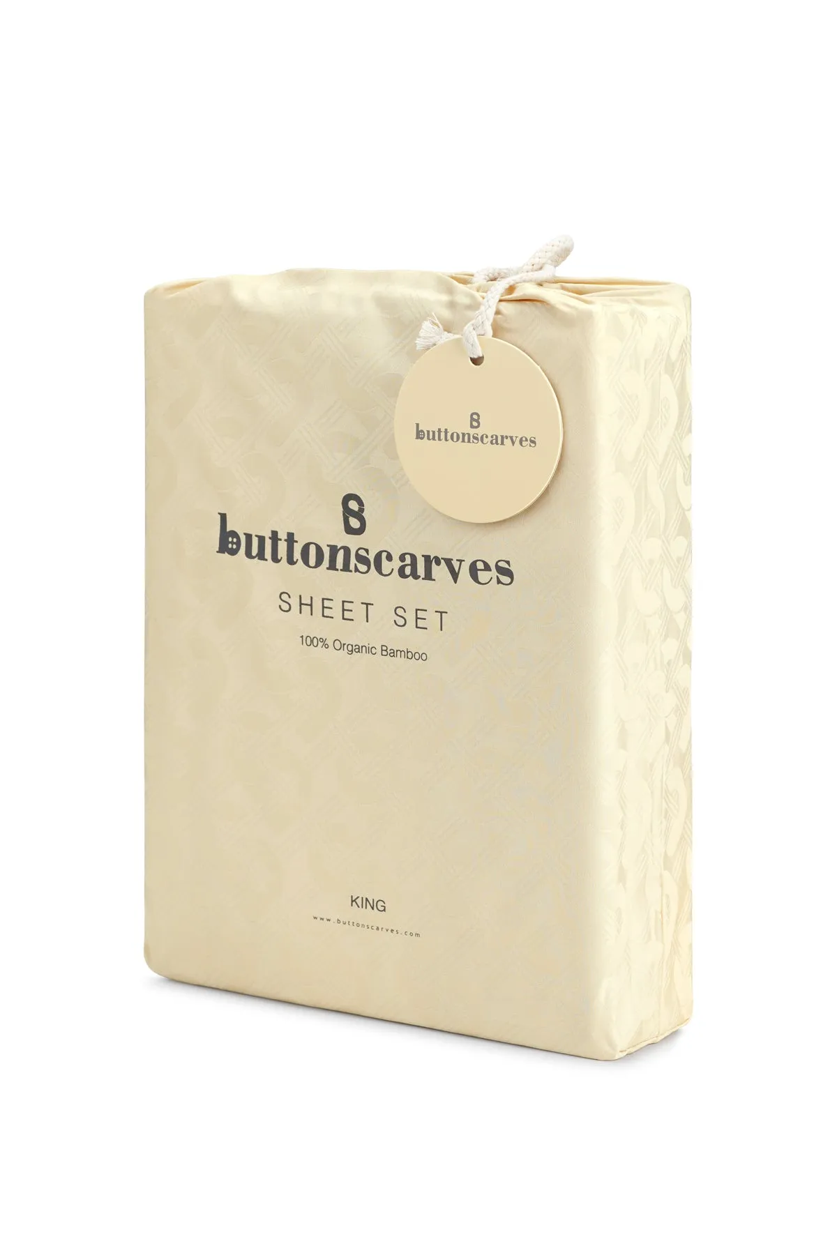 Wicker Bed Sheet King - Sand