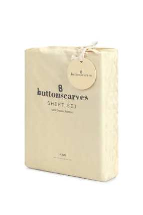 Wicker Bed Sheet King - Sand