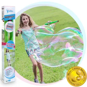 WOWmazing Giant Bubble Kit: Big Bubble Wands & Concentrate!