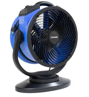 XPOWER FC-300S Multipurpose 14” Pro Air Circulator Utility Fan with Oscillating Feature